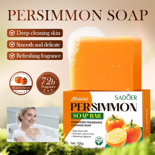 Kaori persimmon soap - persimmon, bar