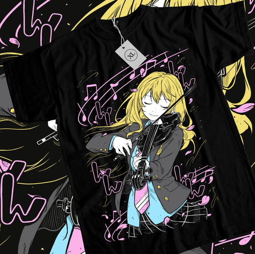 Shirt anime kousei your lie - anime,