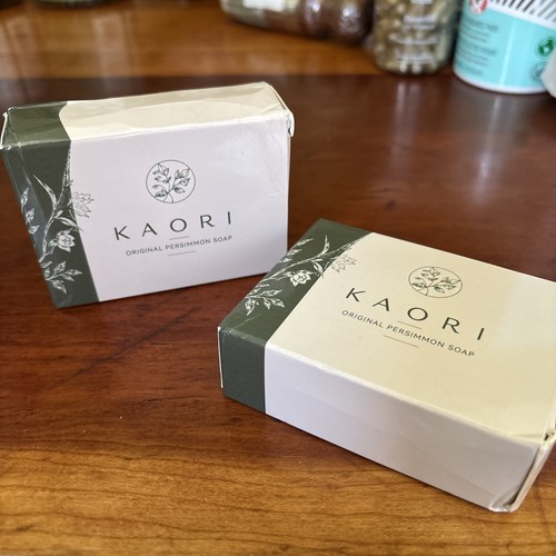 Kaori persimmon soap - soap, 2pk