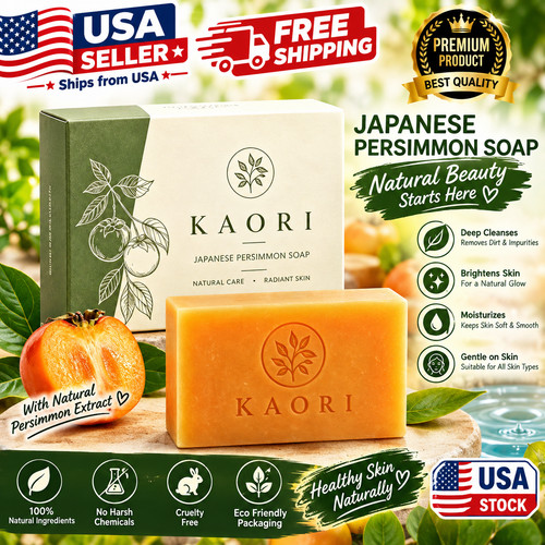 Kaori persimmon soap bar - persimmon,