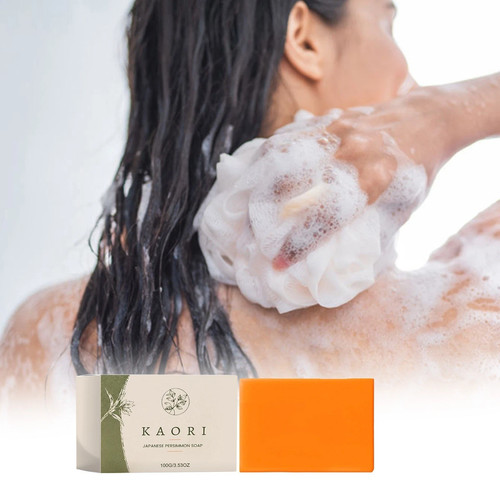 Kaori persimmon soap bar - persimmon,