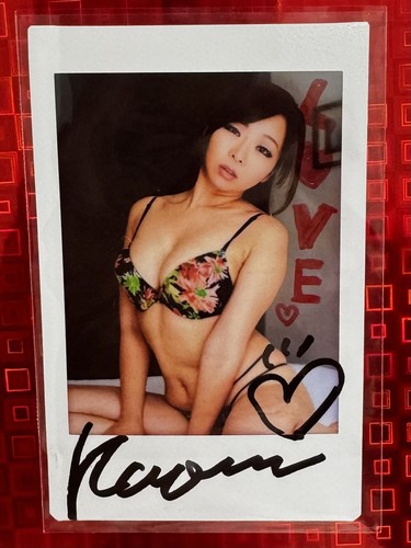 Kaori autografo cheki - kaori,