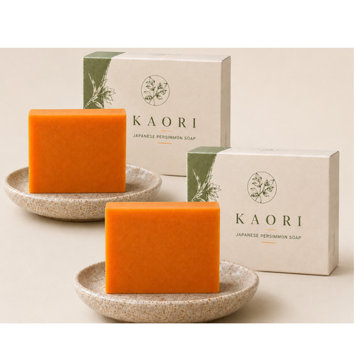 Kaori persimmon soap bar - kaori,