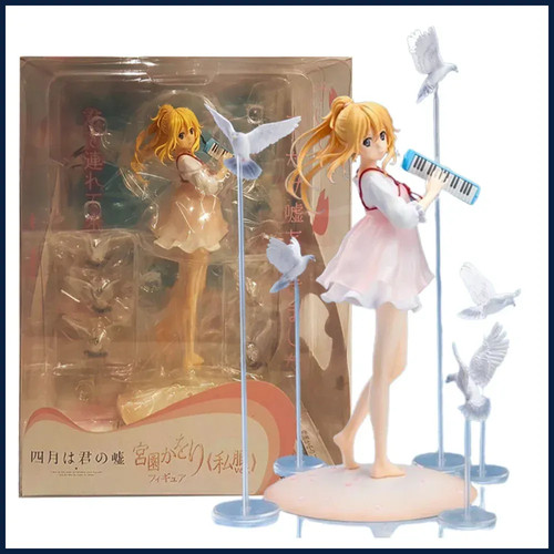 Figura anime shigatsu wa - shigatsu,