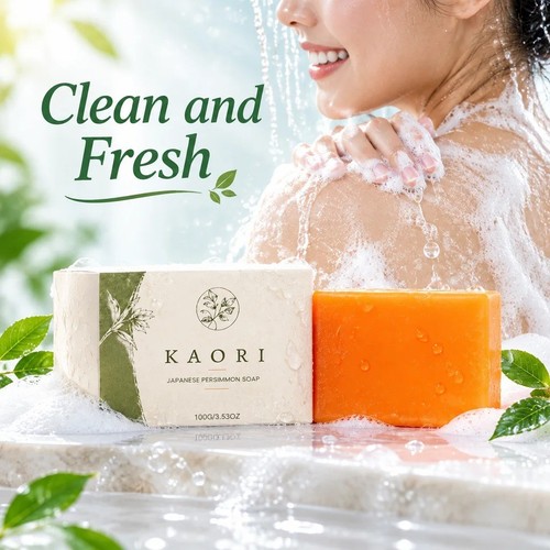 Kaori persimmon soap bar - soap,