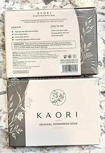 Kaori original persimmon soap - kaori,