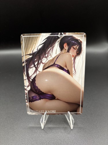 Carta kanzaki kaori waifu tcg - kanzaki,