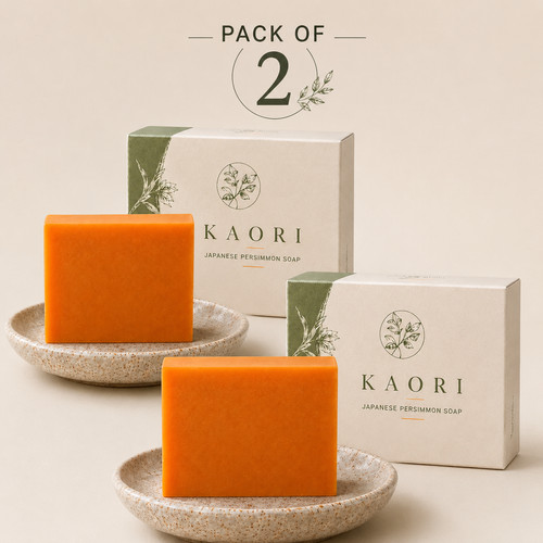 Kaori persimmon soap bar - kaori,